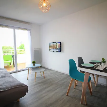 Апартаменты Confort ! Climatisation, Calme, Piscine, Parking Gratuit, Terrasse, Wifi Каркассон