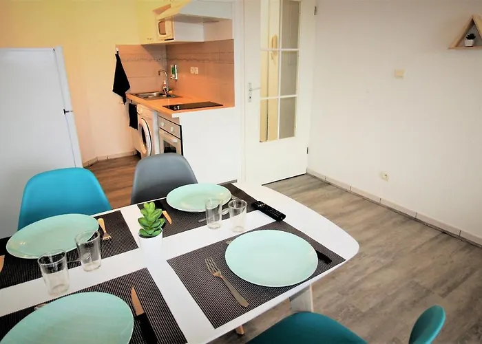 Daire Confort ! Climatisation, Calme, Piscine, Parking Gratuit, Terrasse, Wifi Carcassonne